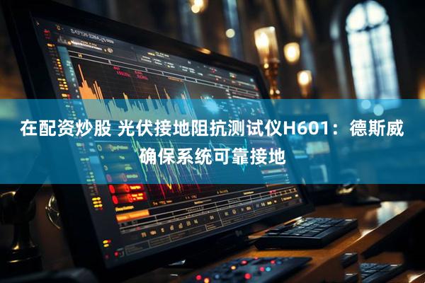 在配资炒股 光伏接地阻抗测试仪H601：德斯威确保系统可靠接地